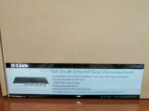 Dlink DGS-1210-28P 24 Ports Poe + 4 Gigabit SFP Port Switch