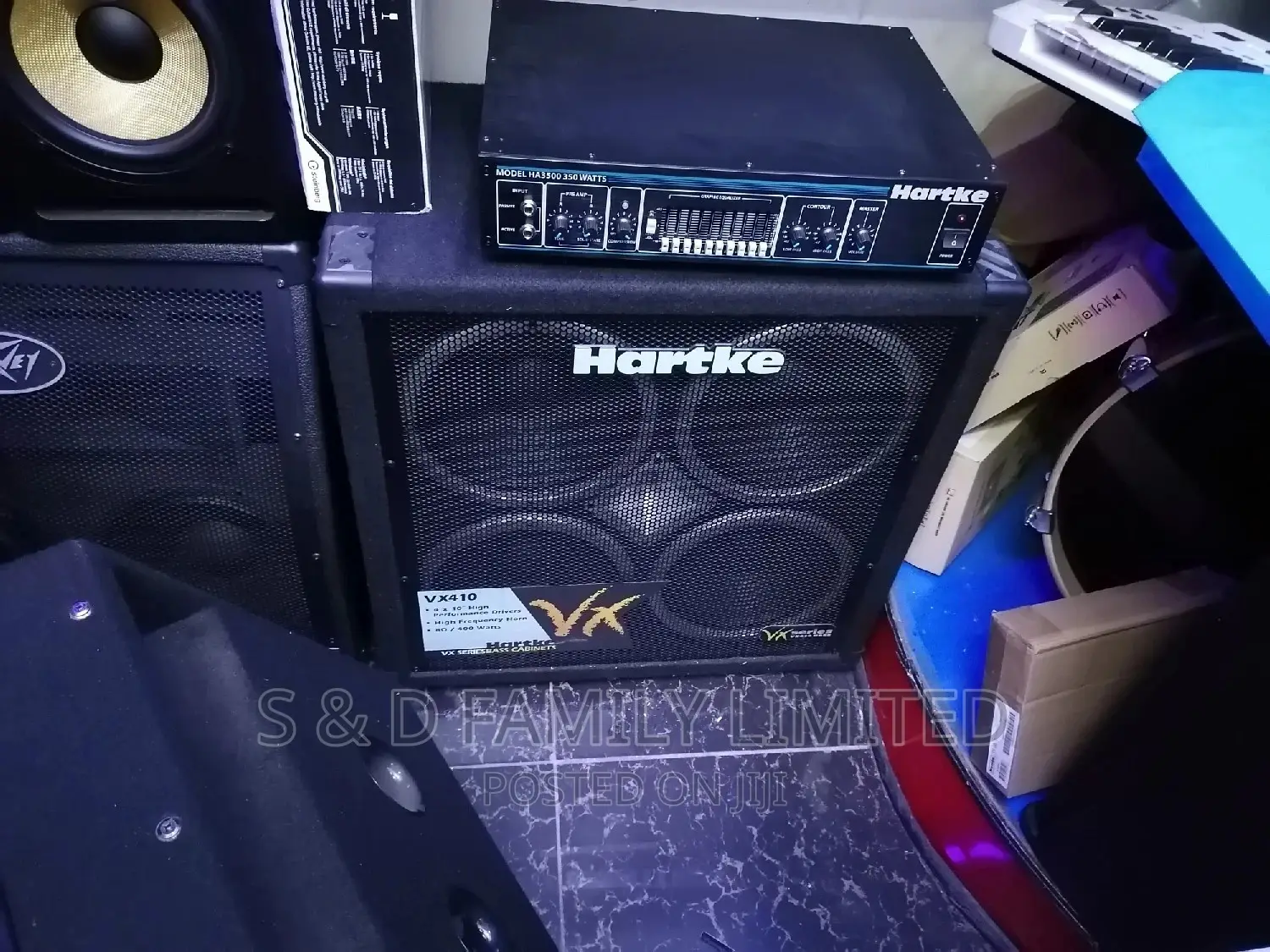 Hartke Vx 410 Solo Lead Combo