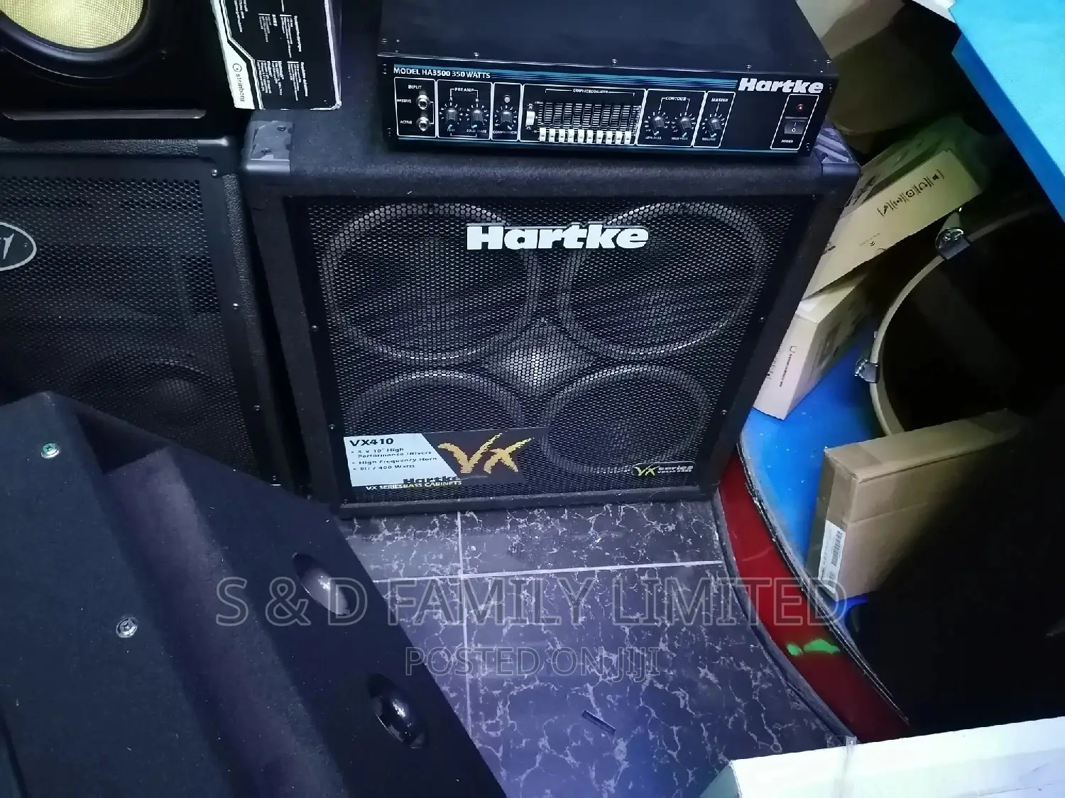 Hartke Vx 410 Solo Lead Combo