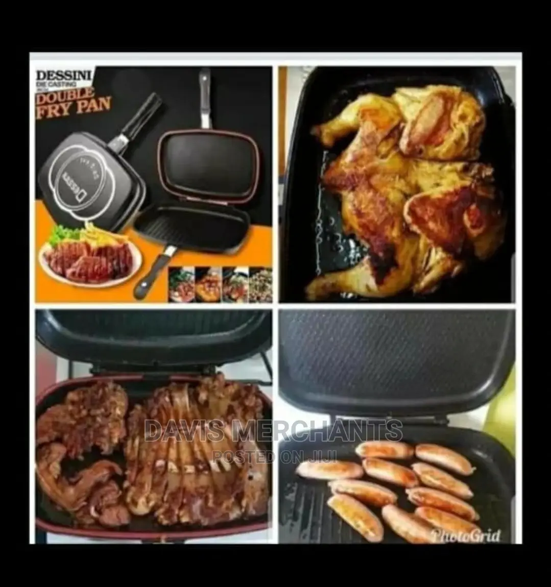 Die Casting Double Grill Pan