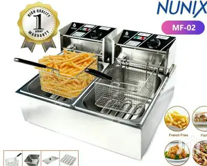 12l(6l+6l) Electric Deep Double Fryer(1 Year Warranty)