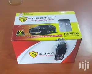 New Eurotec Car Alarm With Engine Cut Off, Free Installation